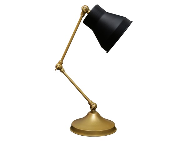 ΦΩΤΙΣΤΙΚΟ ΕΠΙΤΡΑΠΕΖΙΟ ΜΕΤΑΛΛΙΚΟ ΧΡΥΣΟ ΜΑΥΡΟ HM7590.01