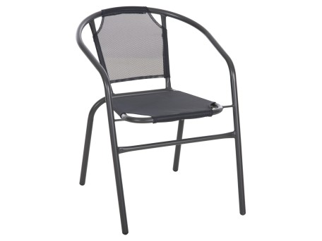 ΠΟΛΥΘΡΟΝΑ ΕΞ.ΧΩΡΟΥ LEDAN HM5977.01 ΜΕΤΑΛΛO & TEXTILENE ΓΚΡI 55x58x72Υεκ.