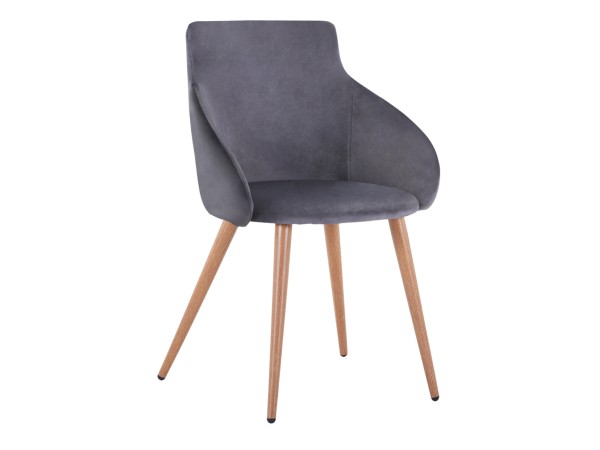 ΠΟΛΥΘΡΟΝΑΚΙ IVY ΒΕΛΟΥΔΟ ΓΚΡΙ ΚΑΙ ΜΕΤΑΛΛΙΚΑ ΠΟΔΙΑ HM8546.01 55x55x80Υ εκ. ΠΟΛΥΘΡΟΝΑΚΙ IVY ΒΕΛΟΥΔΟ ΓΚΡΙ ΚΑΙ ΜΕΤΑΛΛΙΚΑ ΠΟΔΙΑ HM8546.01 55x55x80Υ εκ.