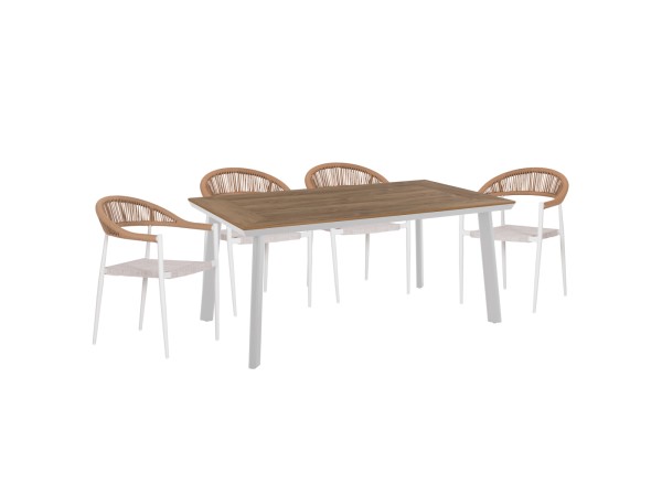 ΣΕΤ ΤΡΑΠΕΖΑΡΙΑΣ 5ΤΜΧ BERG HM10823.01 ΑΛΟΥΜΙΝΙΟ-POLYWOOD-TEXTILENE---ΛΕΥΚΟ ΣΕΤ ΤΡΑΠΕΖΑΡΙΑΣ 5ΤΜΧ BERG HM10823.01 ΑΛΟΥΜΙΝΙΟ-POLYWOOD-TEXTILENE---ΛΕΥΚΟ