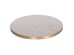 ΕΠΙΦΑΝΕΙΑ ΤΡΑΠΕΖΙΟΥ SINTERED STONE HM6652.12 ΜΕ ΠΛΑΙΣΙΟ ALU ΧΡΥΣΟ Φ60εκ.