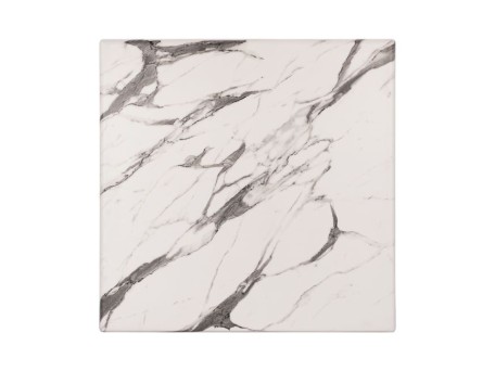 ΕΠΙΦΑΝΕΙΑ ΤΡΑΠΕΖΙΟΥ WERZALIT 80Χ80Χ3.5εκ. MARBLE WHITE-GREY 5657 HM5231.11