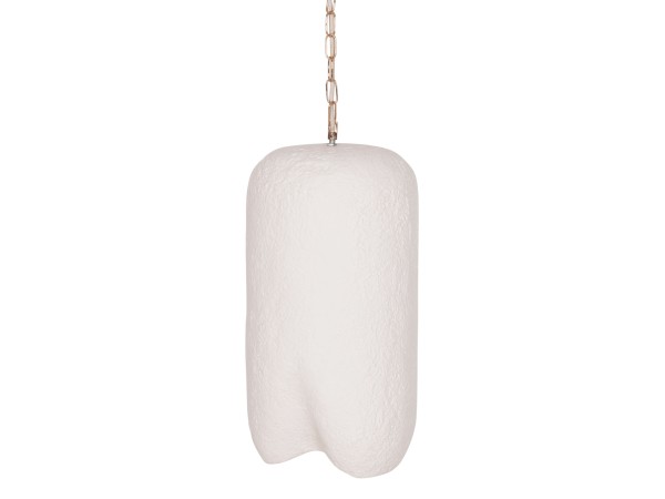 ΦΩΤΙΣΤΙΚΟ ΟΡΟΦΗΣ ΚΡΕΜΑΣΤΟ LOGKY HM4704.02S--FIBER CEMENT ΛΕΥΚΟ Φ24x47Υεκ