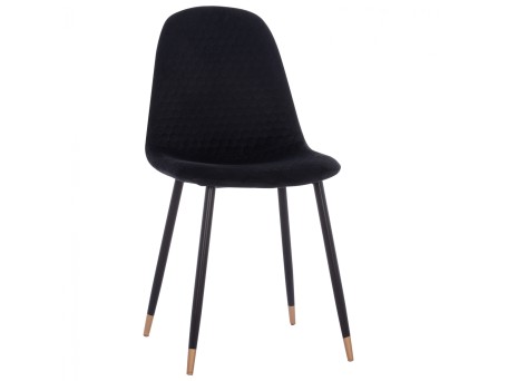 ΚΑΡΕΚΛΑ LUCILLE HM8552.04 ΑΠΟ ΒΕΛΟΥΔΟ ΜΑΥΡΟ ΜΕ ΜΕΤΑΛΛΙΚΟ ΣΚΕΛΕΤΟ 45X56X81Υ εκ.