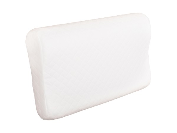 ΜΑΞΙΛΑΡΙ ΥΠΝΟΥ BEZEL HM673 MEMORY FOAM-ΛΕΥΚΟ ΥΦΑΣΜΑ 55x32Υεκ