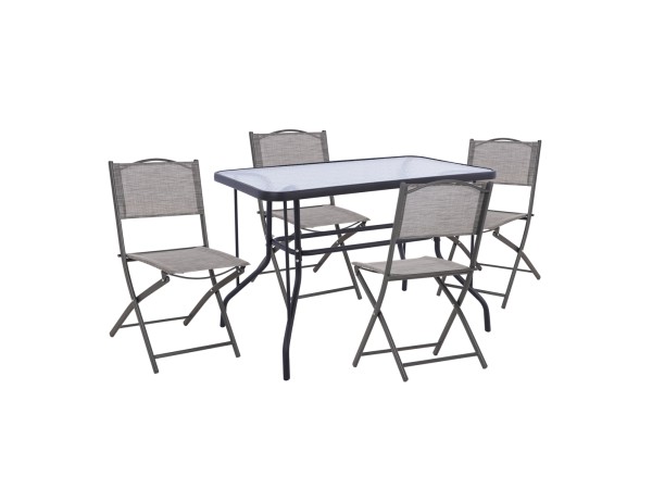 ΣΕΤ ΕΞ.ΧΩΡΟΥ 5ΤΜΧ MAG HM21033 ΤΡΑΠΕΖΙ ADAM & 4 ΠΤΥΣΣΟΜΕΝΕΣ ΚΑΡΕΚΛΕΣ ΓΚΡΙ ΣΕΤ ΕΞ.ΧΩΡΟΥ 5ΤΜΧ MAG HM21033 ΤΡΑΠΕΖΙ ADAM & 4 ΠΤΥΣΣΟΜΕΝΕΣ ΚΑΡΕΚΛΕΣ ΓΚΡΙ