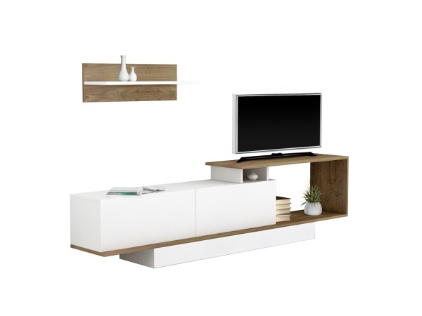 ΣΥΝΘΕΤΟ ΤΗΛΕΟΡΑΣΗΣ GARCELLE HM8904.11 ΜΕΛΑΜΙΝΗ ΣΕ ΦΥΣΙΚΟ-ΛΕΥΚΟ 180x29,6x45Υεκ ΣΥΝΘΕΤΟ ΤΗΛΕΟΡΑΣΗΣ GARCELLE HM8904.11 ΜΕΛΑΜΙΝΗ ΣΕ ΦΥΣΙΚΟ-ΛΕΥΚΟ 180x29,6x45Υεκ