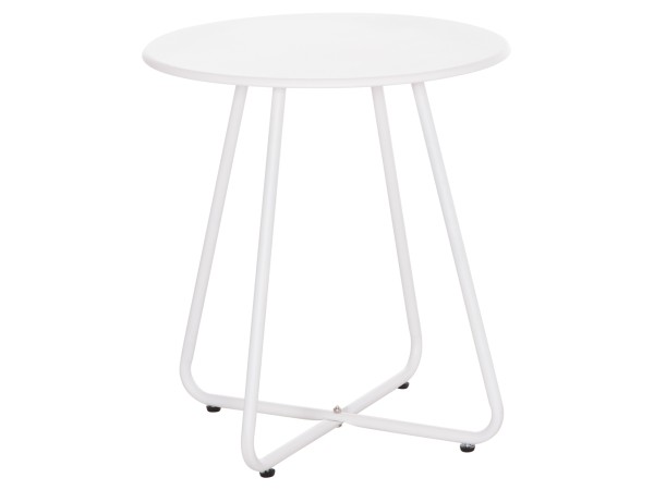 ΒΟΗΘΗΤΙΚΟ ΤΡΑΠΕΖΑΚΙ ΜΕΤΑΛΛΙΚΟ ΣΤΡΟΓΓΥΛΟ SAMMON HM6271.02 ΛΕΥΚΟ Φ45x50Υεκ ΒΟΗΘΗΤΙΚΟ ΤΡΑΠΕΖΑΚΙ ΜΕΤΑΛΛΙΚΟ ΣΤΡΟΓΓΥΛΟ SAMMON HM6271.02 ΛΕΥΚΟ Φ45x50Υεκ