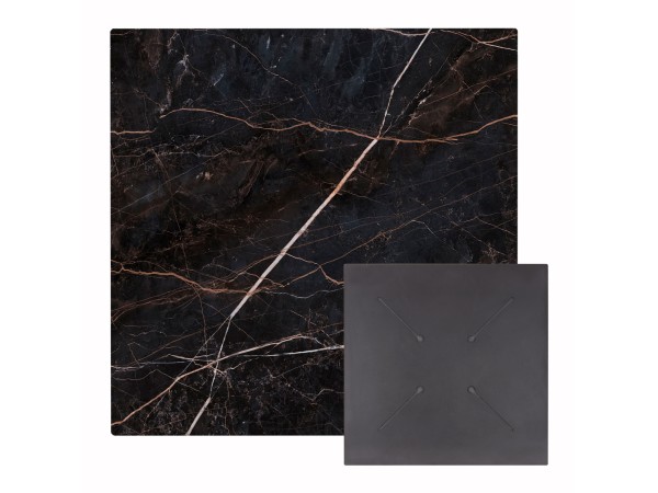 ΕΠΙΦΑΝΕΙΑ ΤΡΑΠΕΖΙΟΥ ΤΕΤΡΑΓΩΝΗ HPL HM5839.34 BLACK MARBLE 80x80εκ ΕΠΙΦΑΝΕΙΑ ΤΡΑΠΕΖΙΟΥ ΤΕΤΡΑΓΩΝΗ HPL HM5839.34 BLACK MARBLE 80x80εκ