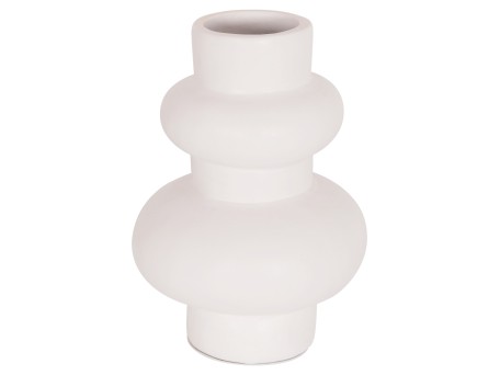 ΕΠΙΤΡΑΠΕΖΙΟ ΔΙΑΚΟΣΜΗΤΙΚΟ ΒΑΖΟ LEMA HM4664.02M ΤΕΡΑΚΟΤΑ ΣΕ ΛΕΥΚΟ--Φ22x29Υεκ.