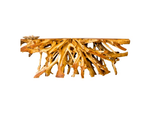 ΚΟΝΣΟΛΑ HM9369 ΑΠΟ ΜΑΣΙΦ ΞΥΛΟ ΤEAK ΦΥΣΙΚΟ 150Χ40Χ70Y EK.