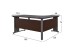 ΣΕΤ ΓΡΑΦΕΙΟΥ 3ΤΜΧ ΣΕ ΧΡΩΜΑ WENGE HM10203.02L ΣΕΤ ΓΡΑΦΕΙΟΥ 3ΤΜΧ ΣΕ ΧΡΩΜΑ WENGE HM10203.02L