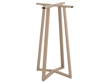 ΒΑΣΗ ΤΡΑΠΕΖΙΟΥ ΜΠΑΡ ΜΕΣΑΙΟΥ ΥΨΟΥΣ HM477.25 ΜΕΤΑΛΛΟ ΚΑΠΟΥΤΣΙΝΟ 50x50x89Υεκ.