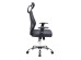 ΚΑΡΕΚΛΑ ΓΡΑΦΕΙΟΥ BRIEF HM1206.02 ΓΚΡΙ MESH--ΒΑΣΗ ΧΡΩΜΙΟΥ 63x64x122Υεκ.