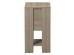 ΚΟΜΟΔΙΝΟ ARGUS HM18378.11 ΜΕΛΑΜΙΝΗ ΛΕΥΚΟ/SONAMA 30x30x55Υεκ.
