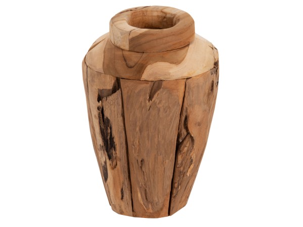 ΔΙΑΚΟΣΜΗΤΙΚΟ ΒΑΖΟ HM7917 ΑΠΟ ΚΟΜΜΑΤΙΑ ΑΝΑΚΥΚΛΩΜΕΝΟΥ ΞΥΛΟΥ TEAK ΣΕ ΦΥΣΙΚΟ Φ15x30Y εκ. ΔΙΑΚΟΣΜΗΤΙΚΟ ΒΑΖΟ HM7917 ΑΠΟ ΚΟΜΜΑΤΙΑ ΑΝΑΚΥΚΛΩΜΕΝΟΥ ΞΥΛΟΥ TEAK ΣΕ ΦΥΣΙΚΟ Φ15x30Y εκ.