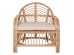 ΠΟΛΥΘΡΟΝΑ FEMUR HM9837 RATTAN ΣΕ ΦΥΣΙΚΟ- ΛΕΥΚΟ ΜΑΞΙΛΑΡΙ 72x66x75Υεκ.
