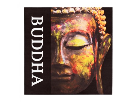 ΠΙΝΑΚΑΣ ΚΑΜΒΑΣ BUDDHA HM7156.01 80X80X2.5 εκ.