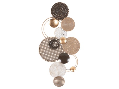 ΔΙΑΚΟΣΜΗΤΙΚΟ ΤΟΙΧΟΥ HM4215 ΜΕΤΑΛΛΟ ΣΕ ΓΗΙΝΑ ΧΡΩΜΑΤΑ 60x5x122 εκ.