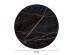 ΕΠΙΦΑΝΕΙΑ ΤΡΑΠΕΖΙΟΥ HPL ΣΤΡΟΓΓΥΛΗ HM6351.34 BLACK MARBLE Φ120εκ.