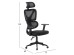 ΚΑΡΕΚΛΑ ΓΡΑΦΕΙΟΥ NOVAR HM1218.01 ΜΑΥΡO MESH--ΒΑΣΗ PP 51x49x121-129Υεκ ΚΑΡΕΚΛΑ ΓΡΑΦΕΙΟΥ NOVAR HM1218.01 ΜΑΥΡO MESH--ΒΑΣΗ PP 51x49x121-129Υεκ