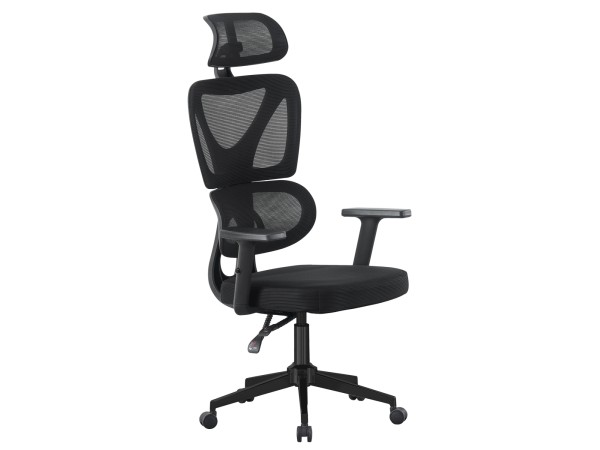 ΚΑΡΕΚΛΑ ΓΡΑΦΕΙΟΥ NOVAR HM1218.01 ΜΑΥΡO MESH--ΒΑΣΗ PP 51x49x121-129Υεκ ΚΑΡΕΚΛΑ ΓΡΑΦΕΙΟΥ NOVAR HM1218.01 ΜΑΥΡO MESH--ΒΑΣΗ PP 51x49x121-129Υεκ