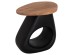 ΒΟΗΘΗΤΙΚΟ ΤΡΑΠΕΖΙ AIDA HM4692.01 FIBER CEMENT ΜΑΥΡΟ--ΞΥΛΟ TEAK TOP 47x60x59Υεκ