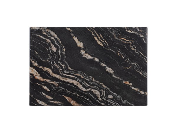 ΕΠΙΦΑΝΕΙΑ ΤΡΑΠΕΖΙΟΥ WERZALIT 120Χ80Χ3.5εκ. BLACK GOLD MARBLE HM5630.15