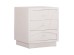 ΚΟΜΟΔΙΝΟ ΣΕΙΡΑ SANTORINI HM18047 MDF ΣΕ ΥΠΟΛΕΥΚΟ ΧΡΩΜΑ-3 ΣΥΡΤΑΡIA 48x38x55,5Υεκ.