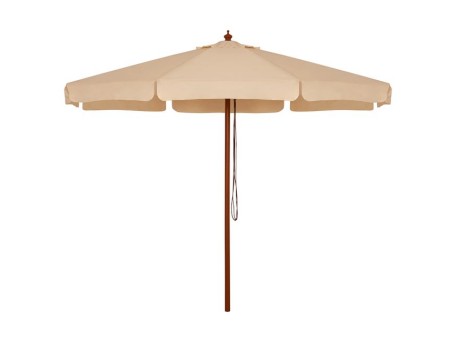 ΟΜΠΡΕΛΑ ΕΠΑΓΓΕΛΜΑΤΙΚΗ WALLER Φ3,00X2,30Y ΜΕ ΞΥΛΙΝΟ ΣΚΕΛΕΤΟ HM6020 ΜΠΕΖ