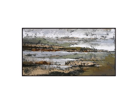 ΠΙΝΑΚΑΣ ΤΟΙΧΟΥ SEDIMENT HM4575.01 ΜΕ ΚΟΡΝΙΖΑ ΜΑΥΡΗ-ΚΑΜΒΑΣ 142x4.5x72Υεκ