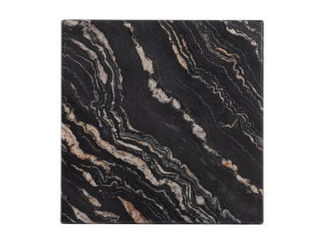 ΕΠΙΦΑΝΕΙΑ ΤΡΑΠΕΖΙΟΥ WERZALIT 60Χ60Χ3.5εκ.  BLACK GOLD MARBLE HM5229.15