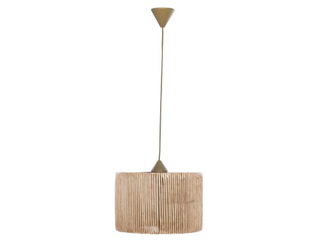 ΦΩΤΙΣΤΙΚΟ ΟΡΟΦΗΣ ΕΣΩΤΕΡΙΚΟΥ ΧΩΡΟΥ ΚΡΕΜΑΣΤΟ HM7368 ΑΠΟ ΞΥΛΟ ΚΑΙ BAMBOO ΦΥΣΙΚΟ 30x30x70Υεκ.