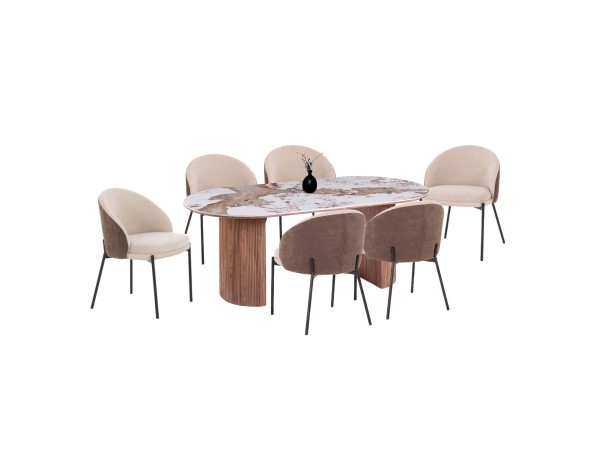 ΣΕΤ ΤΡΑΠΕΖΑΡΙΑΣ 7ΤΜΧ DETTON HM12100.02 ΚΕΡΑΜΙΚΟ TOP PANDORA--ΥΦΑΣΜΑ ΜΠΕΖ/ΚΑΦΕ ΣΕΤ ΤΡΑΠΕΖΑΡΙΑΣ 7ΤΜΧ DETTON HM12100.02 ΚΕΡΑΜΙΚΟ TOP PANDORA--ΥΦΑΣΜΑ ΜΠΕΖ/ΚΑΦΕ