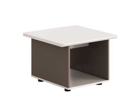 ΒΟΗΘΗΤΙΚΟ ΤΡΑΠΕΖAKI ΣΕΙΡΑ NEWLINE HM18286 ΜΕΛΑΜΙΝΗ ΚΡΕΜ-ΑΝΟΙΧΤΟ ΚΑΦΕ 60x60x42Υεκ