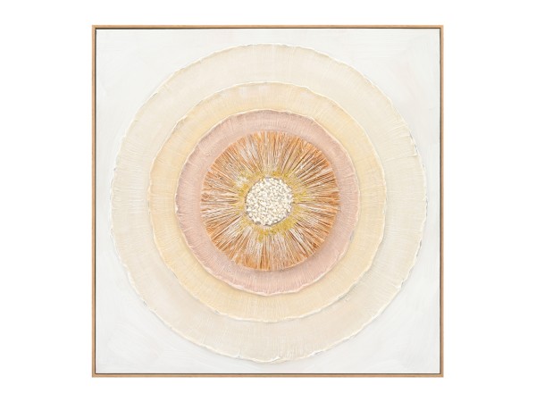 ΠΙΝΑΚΑΣ TOIXOY HM4577 ΜΕ ΚΟΡΝΙΖΑ ΜΠΕΖ-ΚΑΜΒΑΣ ΚΥΚΛΟΙ 82x4,5x82Υεκ.