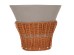 ΤΡΑΠΕΖΙ ΣΑΛΟΝΙΟΥ PERRAL HM18164.03L FIBER CEMENT ΓΚΡΙ-ΦΥΣΙΚΟ RATTAN--Φ55x45Υεκ