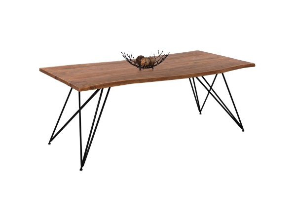 ΤΡΑΠΕΖΙ ΤΡΑΠΕΖΑΡΙΑΣ RIO ΑΠΟ ΜΑΣΙΦ ΞΥΛΟ ΑΚΑΚΙΑΣ 200Χ96Χ76Υεκ.HM8181.11