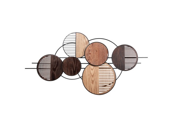 ΔΙΑΚΟΣΜΗΤΙΚΟ ΤΟΙΧΟΥ HM4216 ΜΕΤΑΛΛΟ ΣΕ ΓΗΙΝΑ ΧΡΩΜΑΤΑ 135x69 εκ.