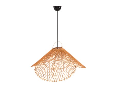 ΦΩΤΙΣΤΙΚΟ ΟΡΟΦΗΣ ΚΡΕΜΑΣΤΟ HM7878.01 RATTAN ΣΕ ΜΠΕΖ ΤΗΣ ΑΜΜΟΥ ΧΡΩΜΑ Φ58,5x31Yεκ