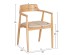 ΠΟΛΥΘΡΟΝΑ ΤΡΑΠΕΖΑΡΙΑΣ TARGA HM18336.11 RUBBERWOOD ΦΥΣΙΚΟ & PU ΕΚΡΟΥ 58x54x78Yεκ ΠΟΛΥΘΡΟΝΑ ΤΡΑΠΕΖΑΡΙΑΣ TARGA HM18336.11 RUBBERWOOD ΦΥΣΙΚΟ & PU ΕΚΡΟΥ 58x54x78Yεκ