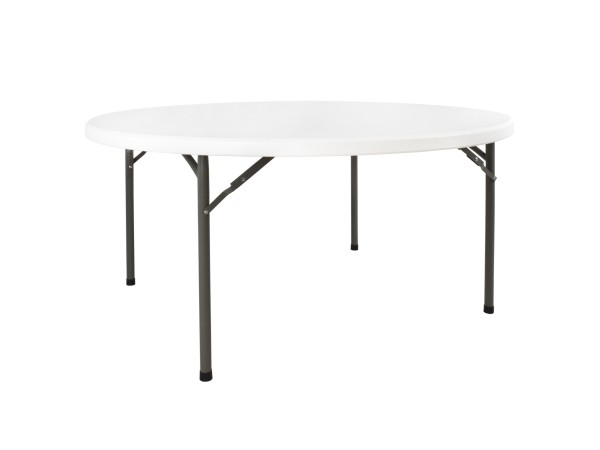 ΤΡΑΠΕΖΙ CATERING-ΣΥΝΕΔΡΙΟΥ HM5043 Φ152Χ74εκ ΠΤΥΣΣΟΜΕΝΟ ΣΤΡΟΓΓΥΛΟ