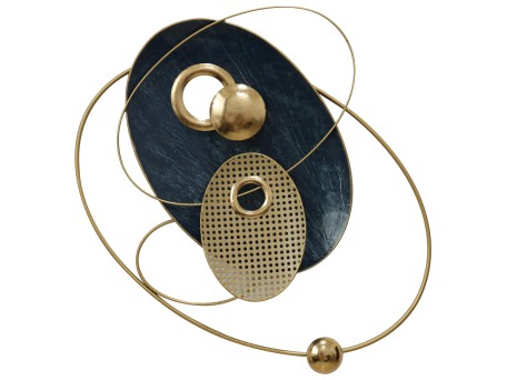 ΔΙΑΚΟΣΜΗΤΙΚΟ ΤΟΙΧΟΥ ΜΕΤΑΛΛΙΚΟ HM7550 83.8x73.7x10.2