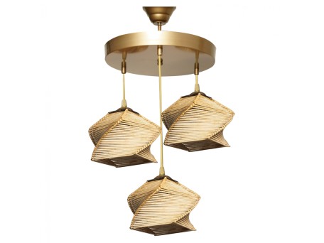 ΦΩΤΙΣΤΙΚΟ ΟΡΟΦΗΣ ΕΣΩΤΕΡΙΚΟΥ ΧΩΡΟΥ ΣΕ ΦΥΣΙΚΟ ΧΡΩΜΑ HM7493.02  35x35x85 εκ.