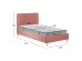 ΚΡΕΒΑΤΙ ΗΜΙΔΙΠΛΟ ΜΕ ΣΤΡΩΜΑ MAYLIN HM10758.02 ΒΕΛΟΥΔΟ ΣΑΠΙΟ ΜΗΛΟ--ΣΤΡΩΜΑ 120Χ200εκ ΚΡΕΒΑΤΙ ΗΜΙΔΙΠΛΟ ΜΕ ΣΤΡΩΜΑ MAYLIN HM10758.02 ΒΕΛΟΥΔΟ ΣΑΠΙΟ ΜΗΛΟ--ΣΤΡΩΜΑ 120Χ200εκ
