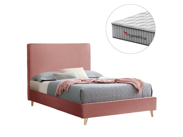 ΚΡΕΒΑΤΙ ΗΜΙΔΙΠΛΟ ΜΕ ΣΤΡΩΜΑ MAYLIN HM10758.02 ΒΕΛΟΥΔΟ ΣΑΠΙΟ ΜΗΛΟ--ΣΤΡΩΜΑ 120Χ200εκ ΚΡΕΒΑΤΙ ΗΜΙΔΙΠΛΟ ΜΕ ΣΤΡΩΜΑ MAYLIN HM10758.02 ΒΕΛΟΥΔΟ ΣΑΠΙΟ ΜΗΛΟ--ΣΤΡΩΜΑ 120Χ200εκ