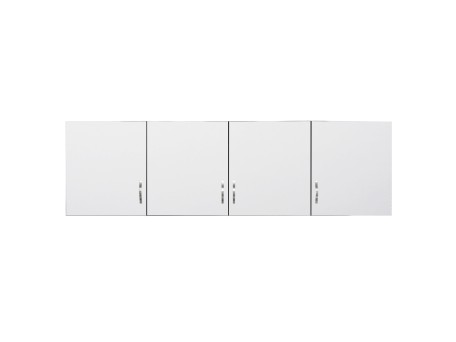ΠΑΤΑΡΙ 4ΦΥΛΛΗΣ ΝΤΟΥΛΑΠΑΣ ΜΕΛΑΜΙΝΗΣ LORELAI HM354.05 ΣΕ ΛΕΥΚΟ 200x55.5x60Υεκ.