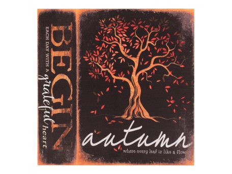 ΠΙΝΑΚΑΣ ΚΑΜΒΑΣ TREE HM7156.05 80X80X2.5 εκ.