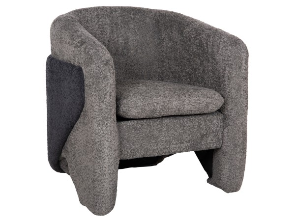 ΠΟΛΥΘΡΟΝΑ DOPER HM9590.01 ΜΠΟΥΚΛΕ ΥΦΑΣΜΑ ΓΚΡΙ-ΜΠΛΕ ΑΝΘΡΑΚΙ 68x72x76Υ εκ.