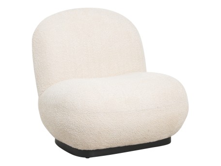 ΠΟΛΥΘΡΟΝΑ BEANY HM9591.06 ΕΚΡΟΥ ΜΠΟΥΚΛΕ ΥΦΑΣΜΑ 85x82x77Υ εκ.